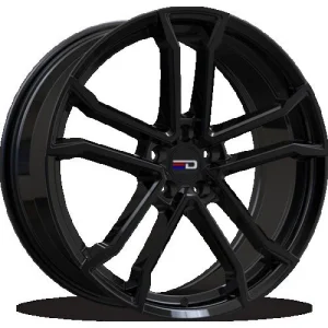 Euro Design – Monaco – Black – 17″x7.5″ 42mm – All weather Wheels – MON1775G4267GB